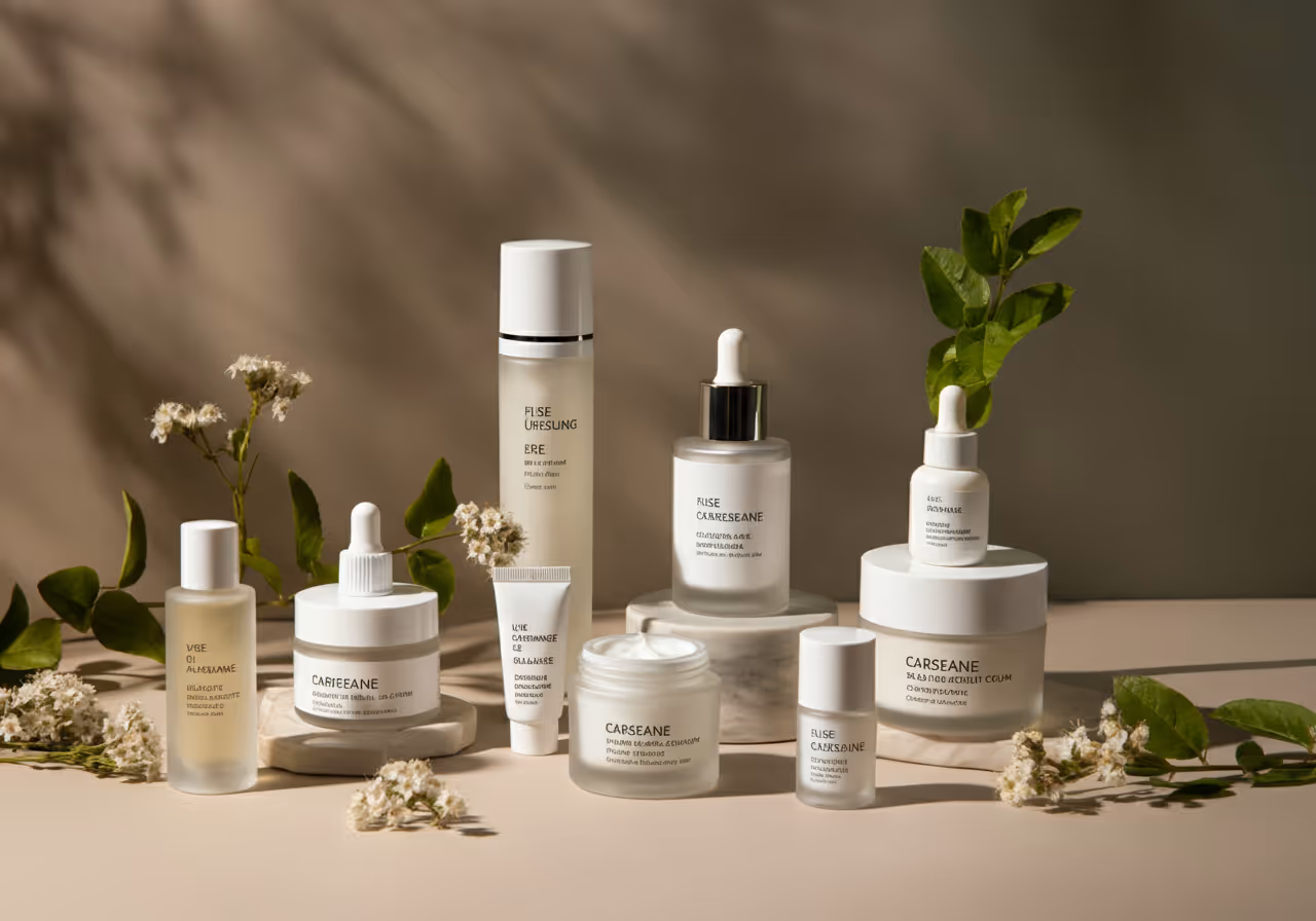 Skincare Products Photography